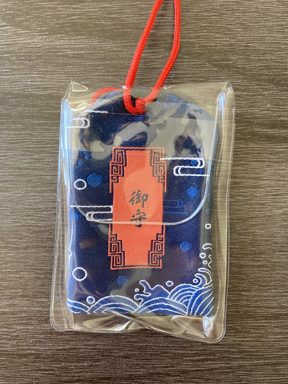 Omamori charm - Charm For Protection - Red - Koi Fish