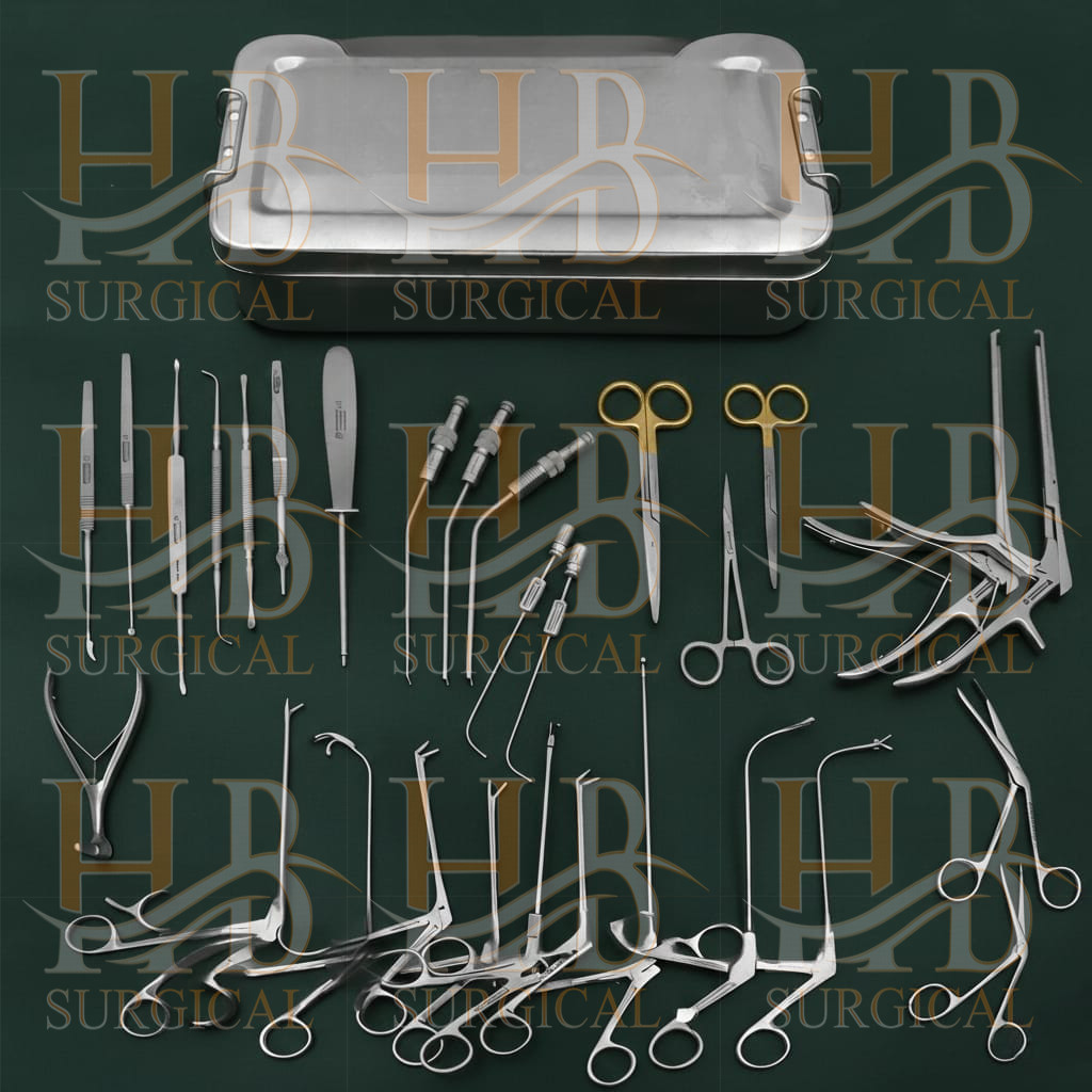 Fess Instruments Set, Complete Set For Endoscopic Sinus Surgery Instruments