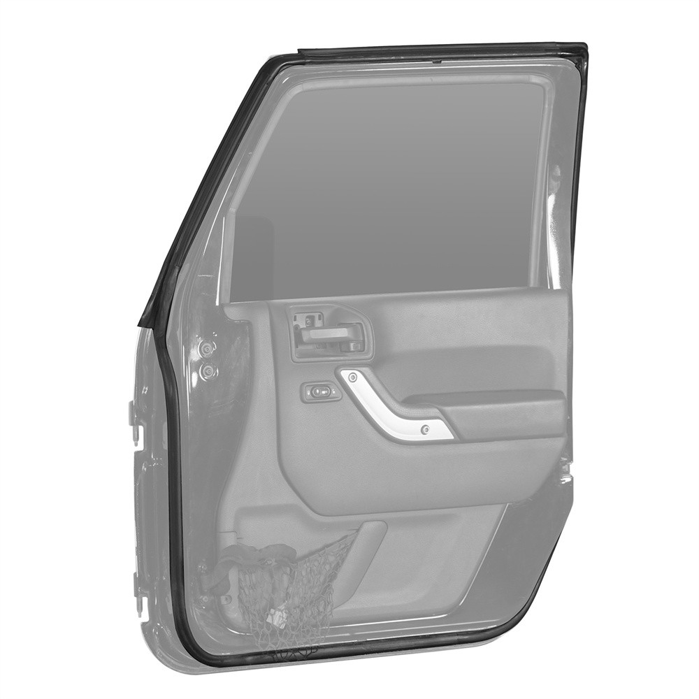 Front Passenger Door to Body Weatherseal Assembly For 2007-2018 Jeep Wrangler JK