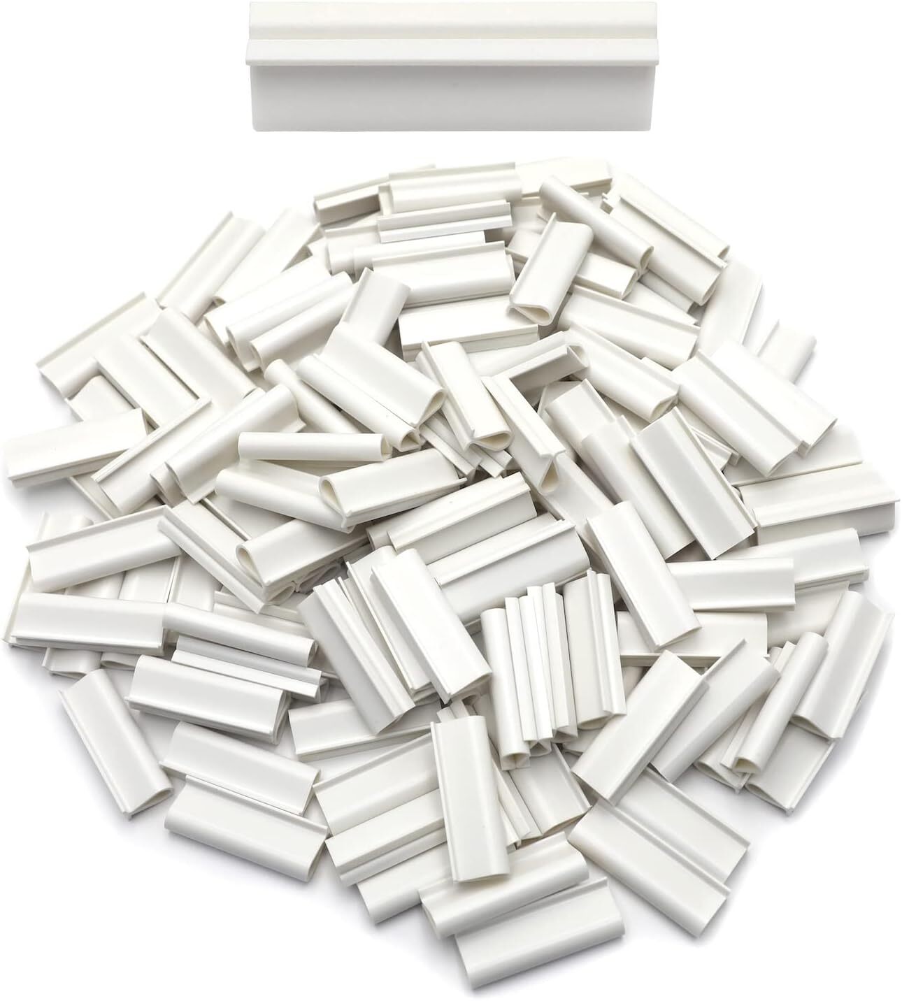 White Mouting Bracket For Chain Link Fence View Blocking Privacy Tape Weave