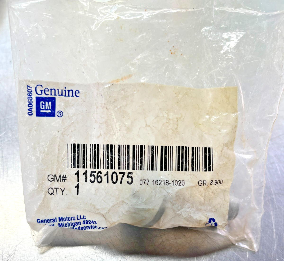 11561075 Genuine OEM AC Delco Bumper BOLT GM 1156-1075