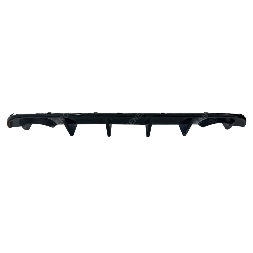 For 2015-2023 Dodge Charger SRT MDP Style Rear Diffuser Bumper Lip Glossy Black