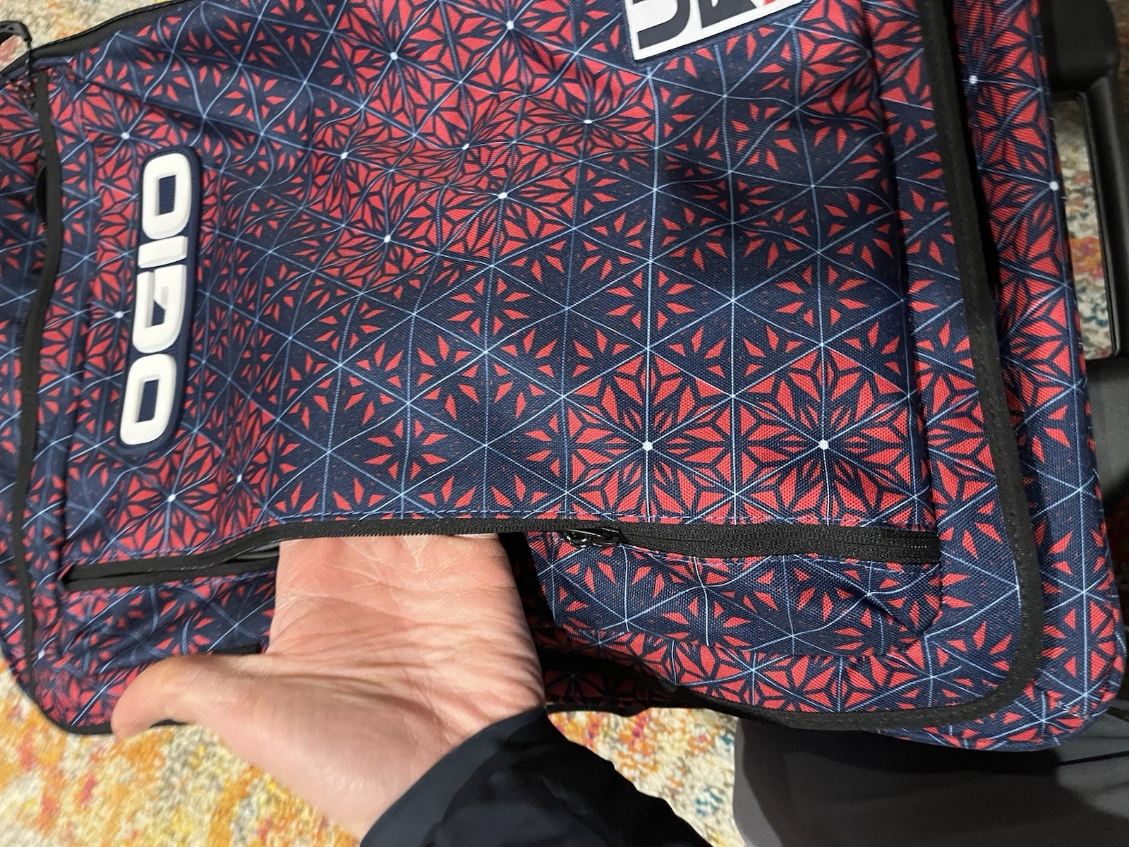 OGIO Official Partner, US Ski & Snowboard Team, 21" Rolling Carry On Duffle, NWT