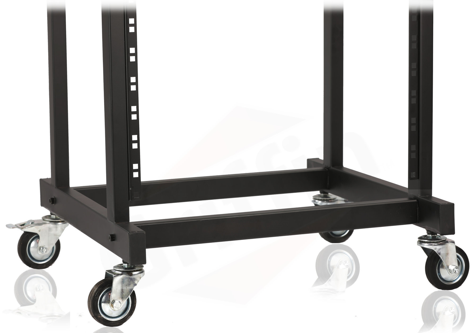 Rack Mount Cart Stand Rolling Studio Mixer Gear Pro Audio IT Server Holder Case