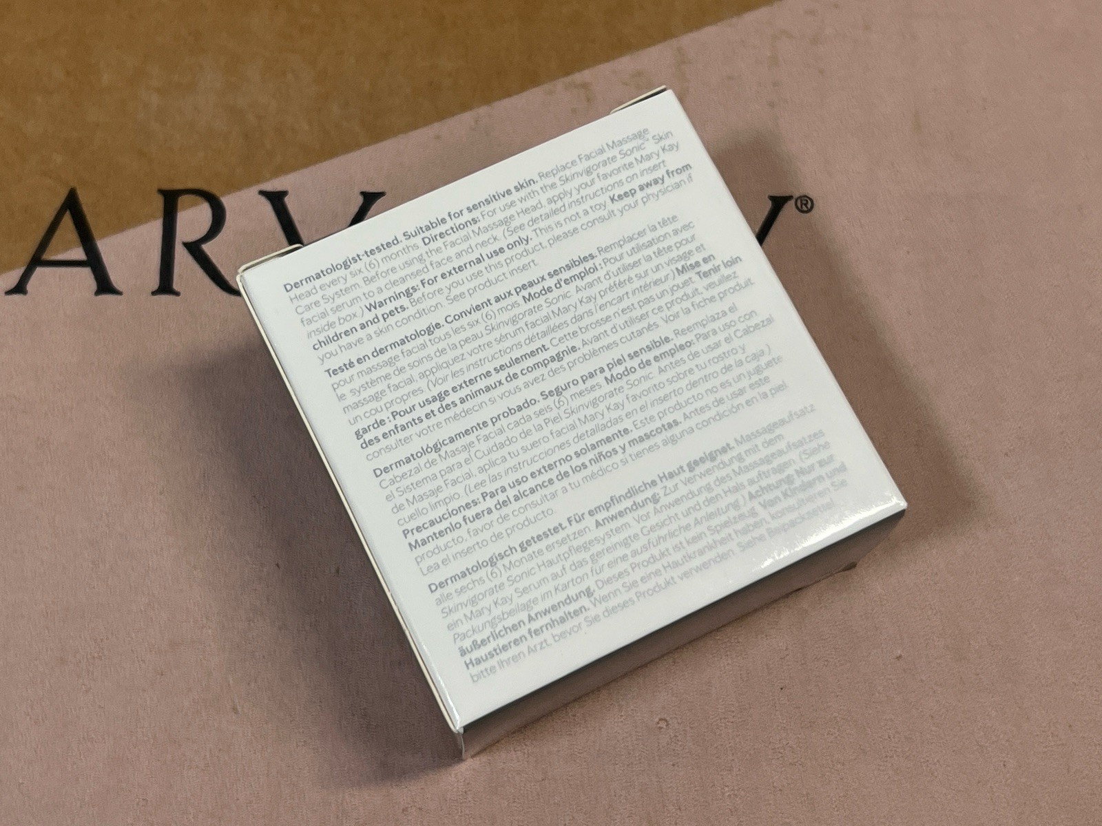 Mary Kay Skinvigorate Sonic Skin Care System NEW in Box 128064 w/ Massage Head