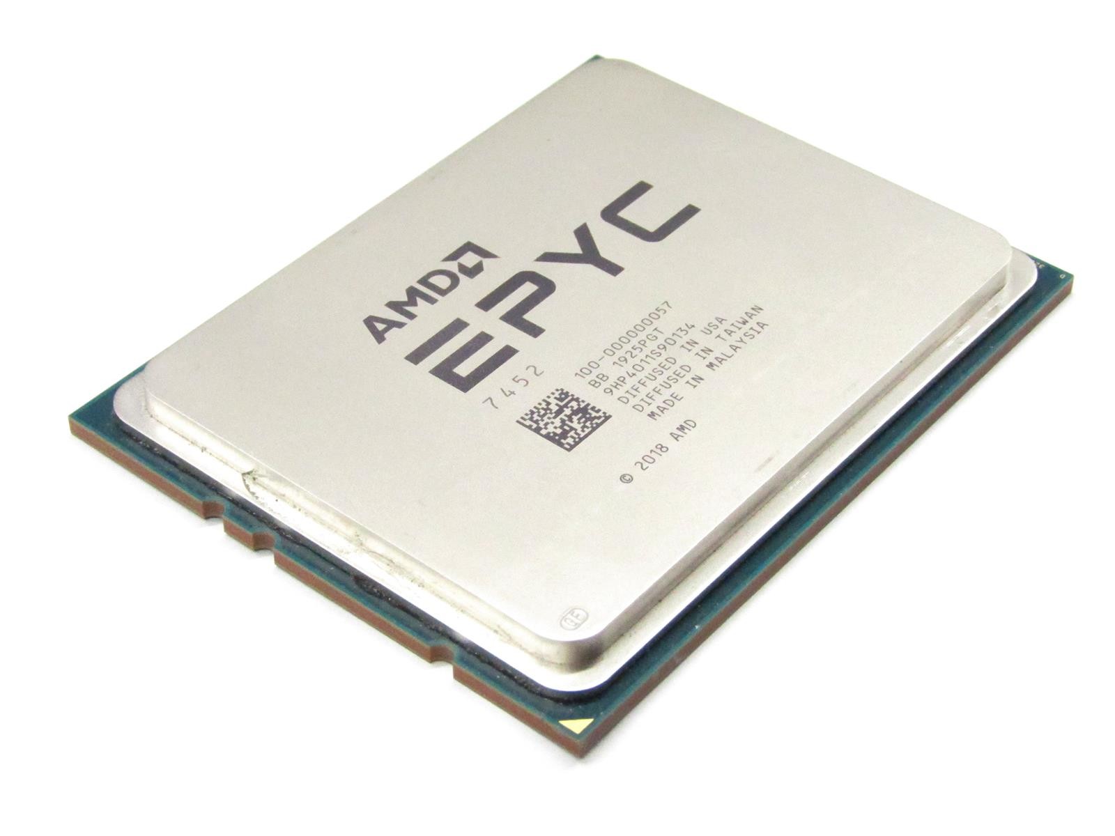 AMD 100-000000057 Server CPU | 2.20GHz 32-Core EPYC 7452 | Socket SP3