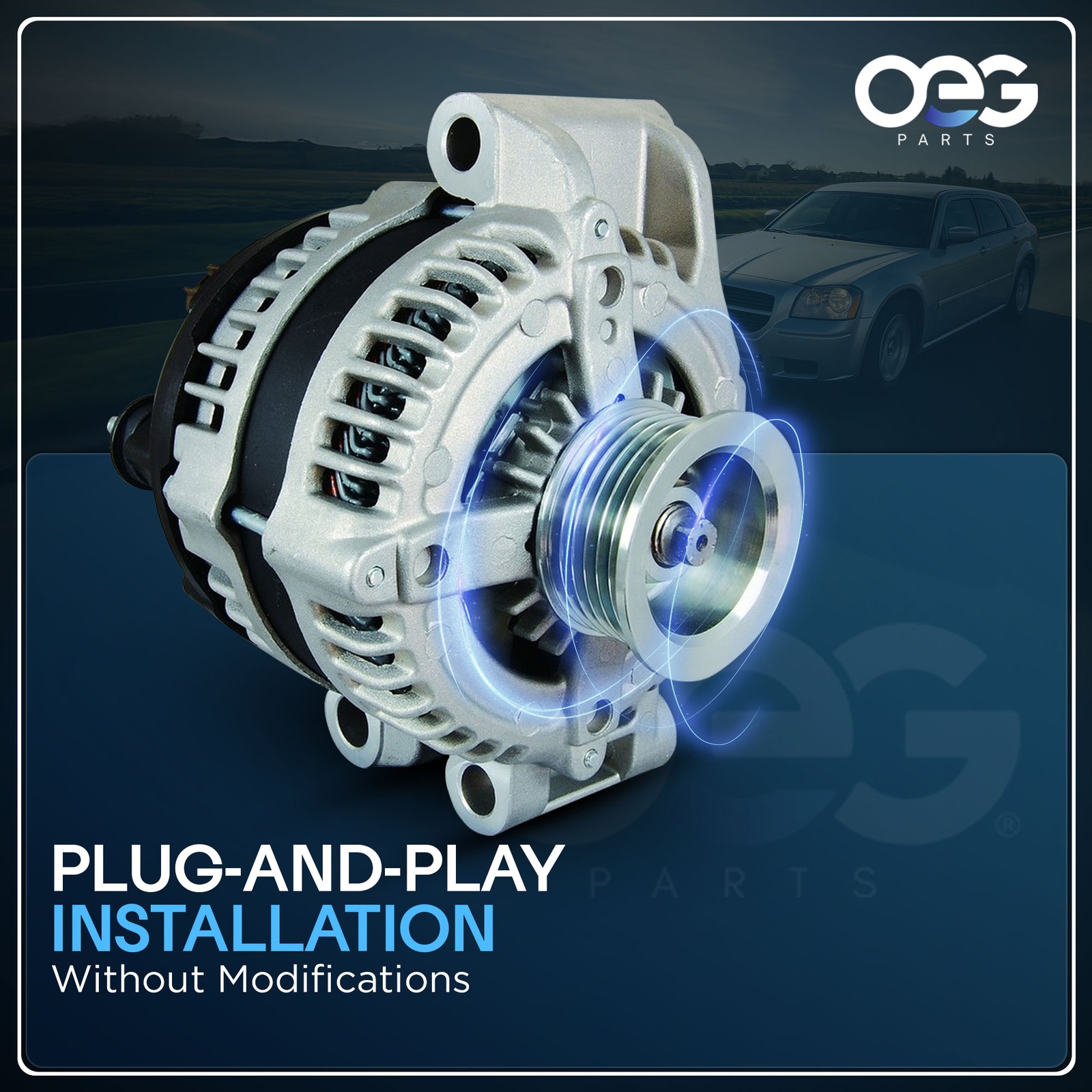 New Alternator For Dodge Ram 2500 L6 5.9L 03-05 139530 213-9530 13987 90-15-6434