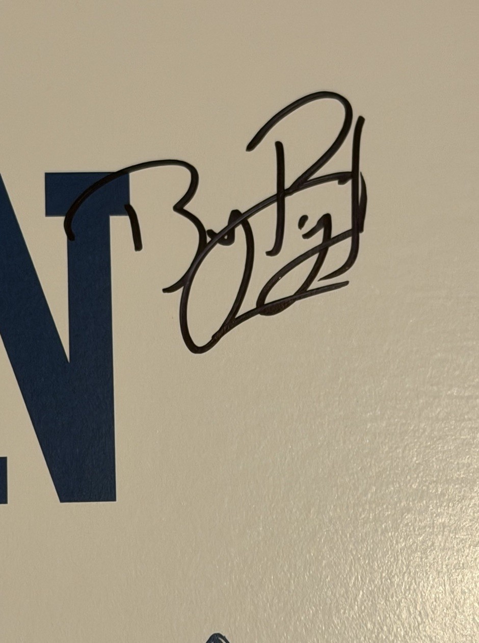 The Music Man Broadway Poster Signed By Hugh Jackman Sutton Foster And Cast