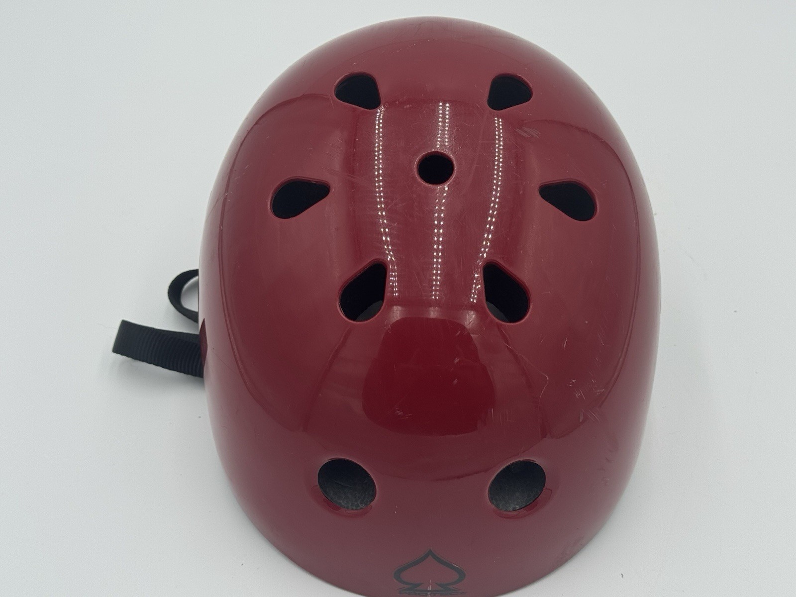 Pro-Tec "The Classic" Skate Red Skateboard Helmet Old School Size S/M 53-56 cm