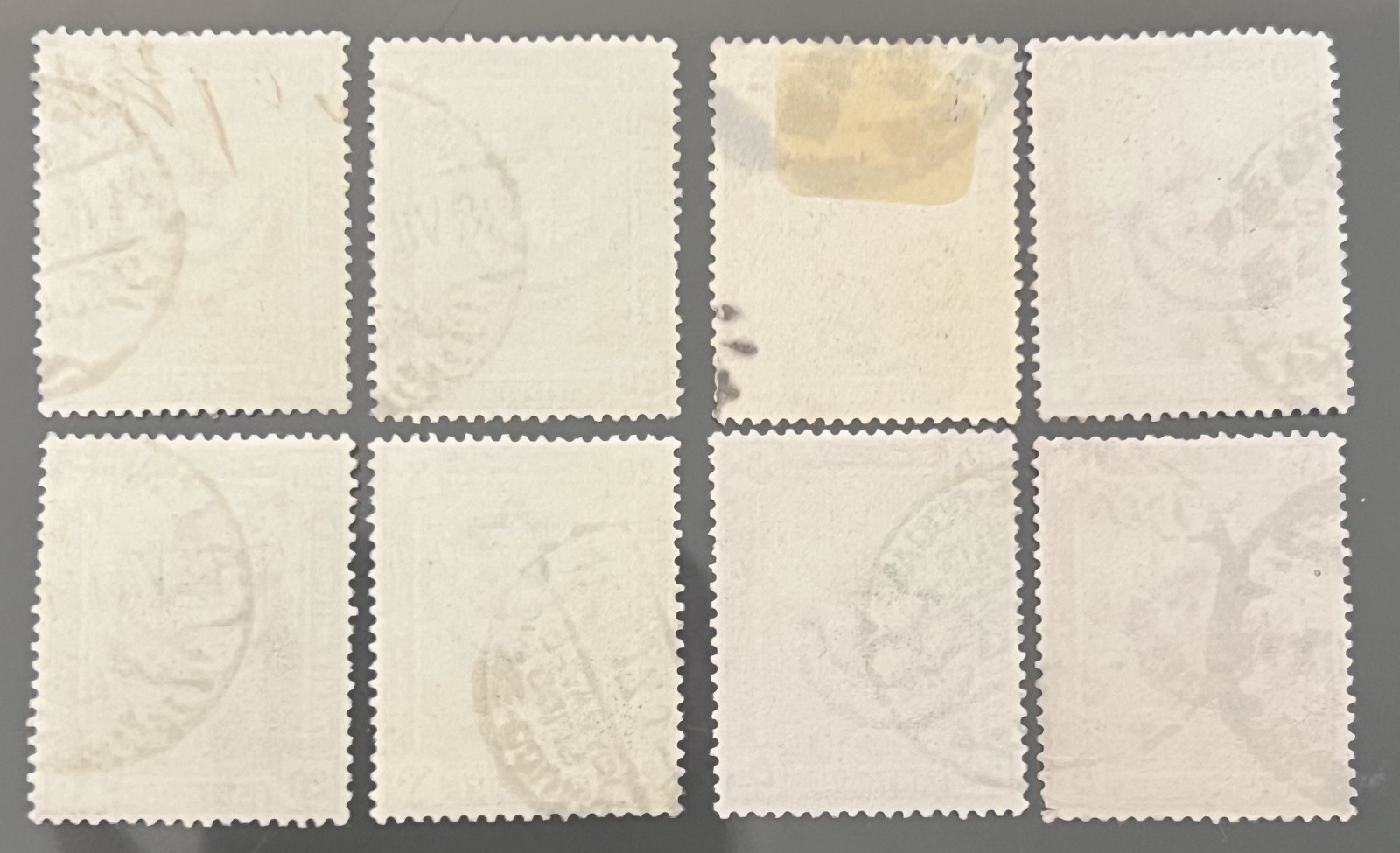 EGYPT-stamps-1914-history postage-CLEARANCE-set A-20+50 mills-Scott# 59+60