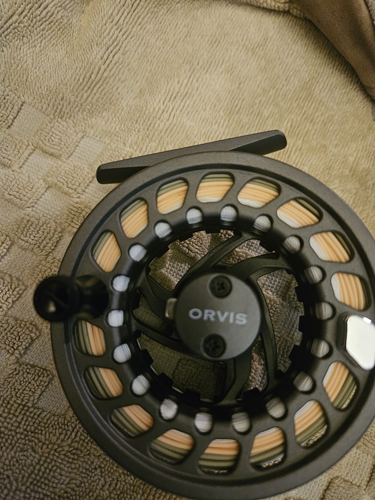 Orvis Clearwater II Fly Fishing Reel w/ Pouch 5wt New With Bag And Line