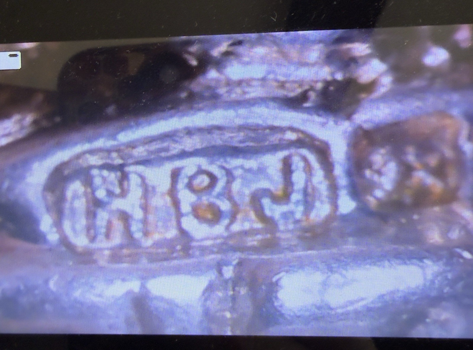 Antique English Sterling & Bloodstone Fob/Seal, London 1919