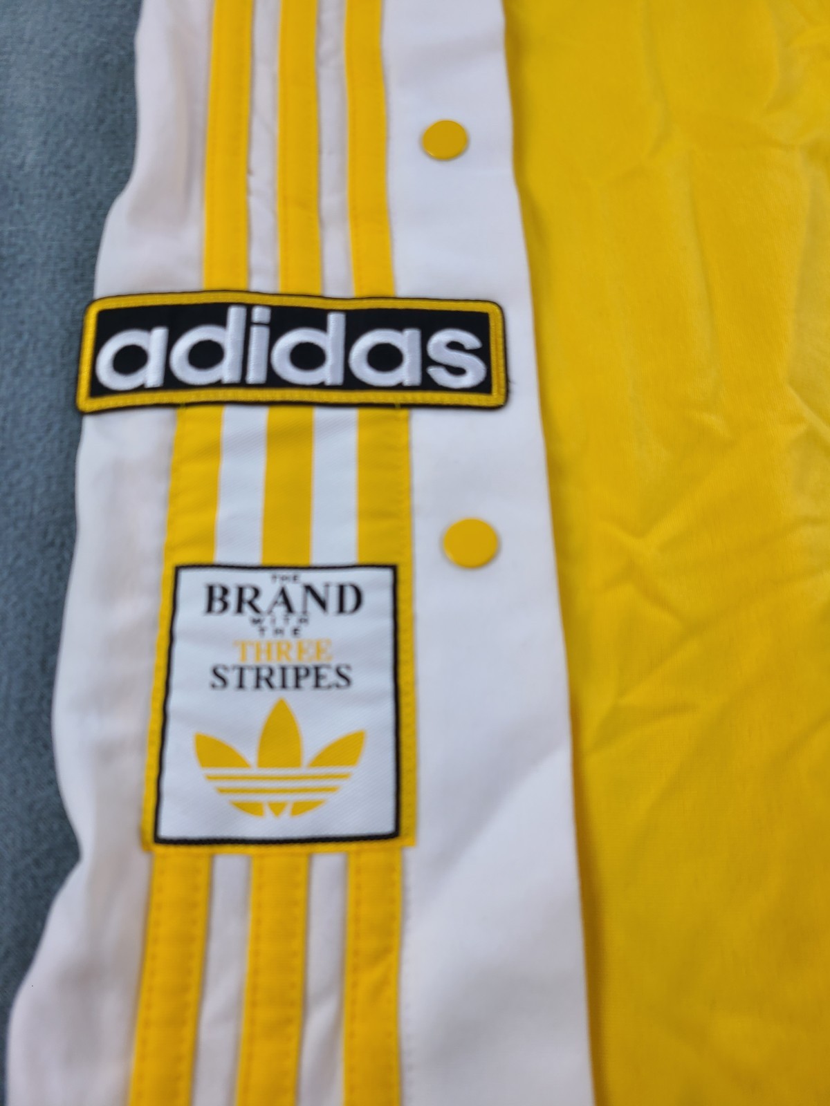 adidas Women's Originals Adibreak Iconic Pants snap-button side Size Small NWT