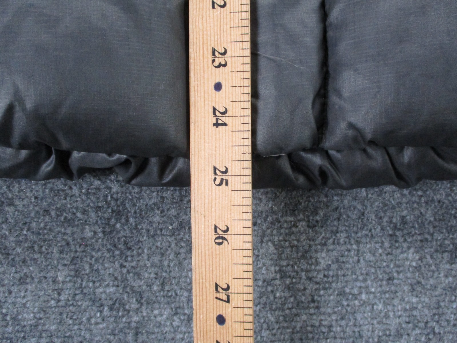 North Face Jacket Girls S 7 Gray Puffer Coat Outdoors Hiking Rain Goose Down 550