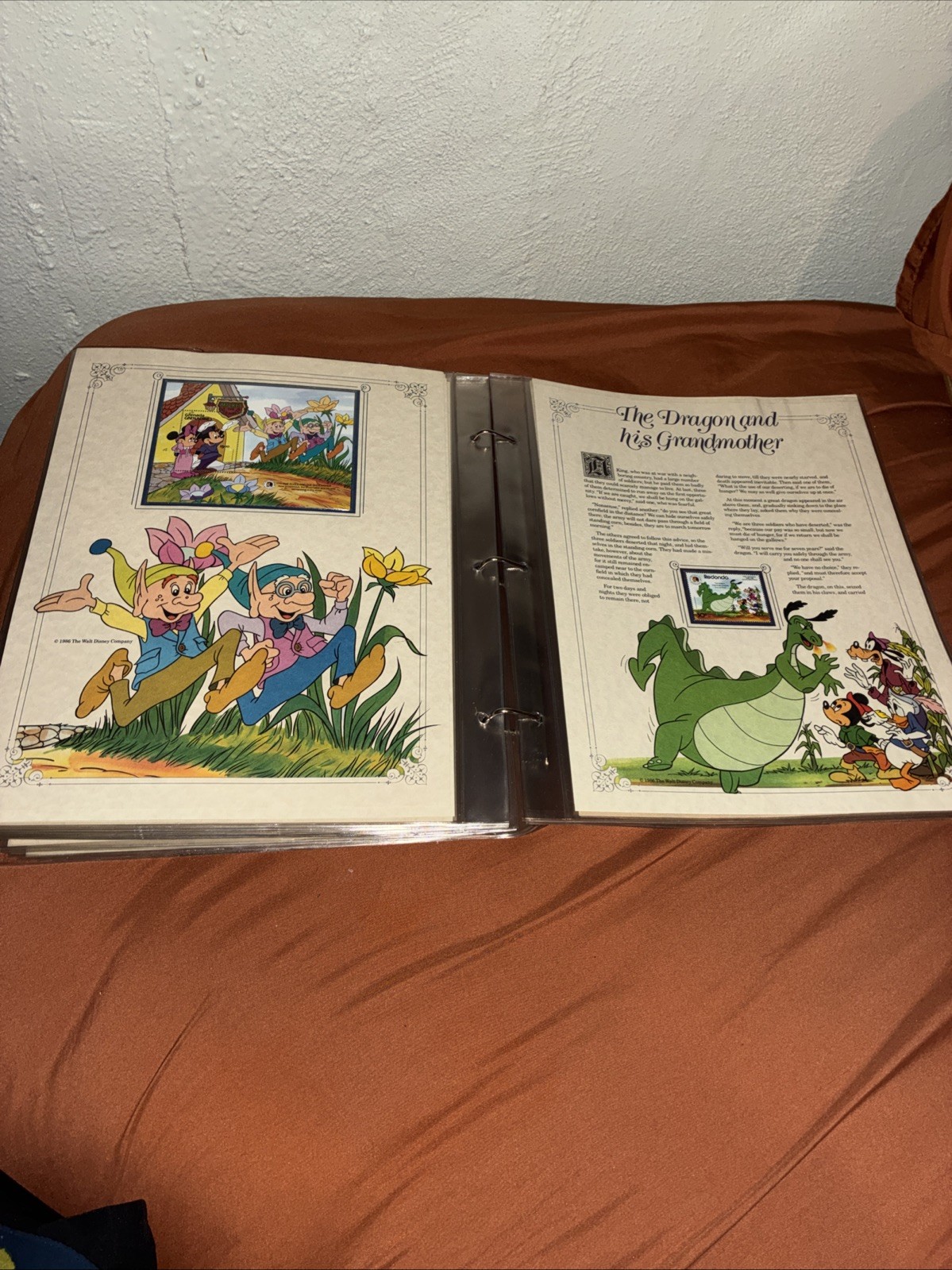 Walt Disney Grimm's Fairy Tales Panel Collection Postal Commemorative Society200