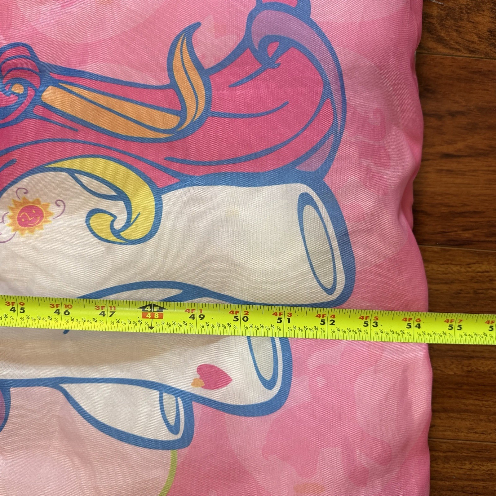 VTG ‘03 My Little Pony Pink Sleeping Bag G3 Sparkleworks Pinkie Pie Star Catcher