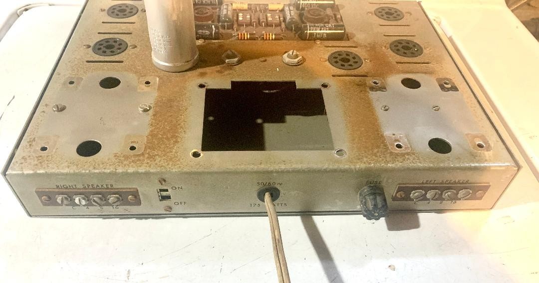 Dynaco ST 70 Tube Amplifier Chassis - Good Parts Unit, Project Starter