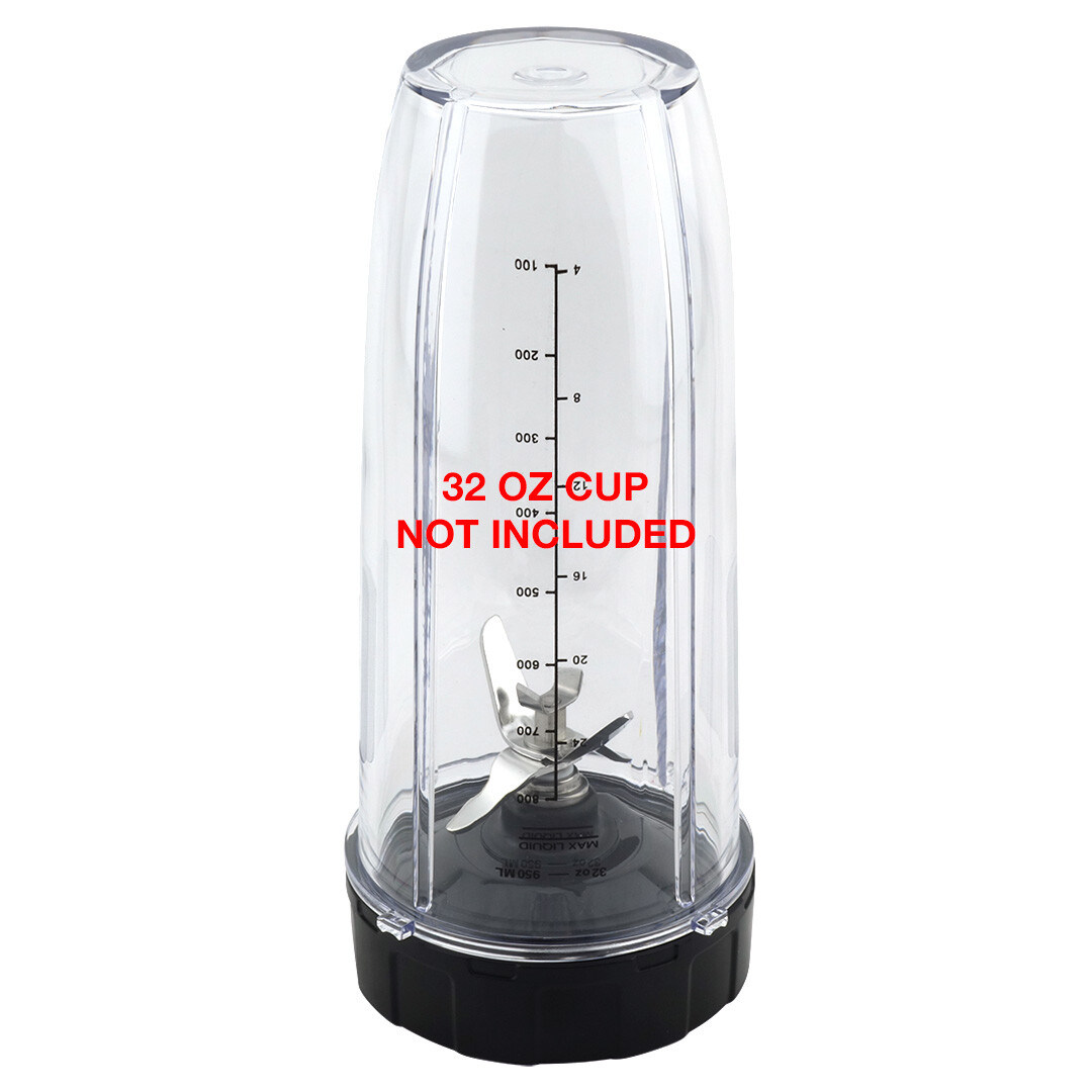 Extractor Blade Pro Replacement 431KKU480 for Nutri Ninja Auto-iQ 6 Female fins