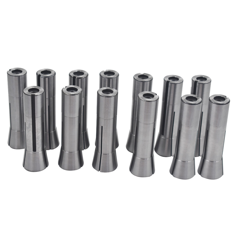 13 Pcs Precision R8 Collet Set Mill Collets Set – Collets For Mill Machine