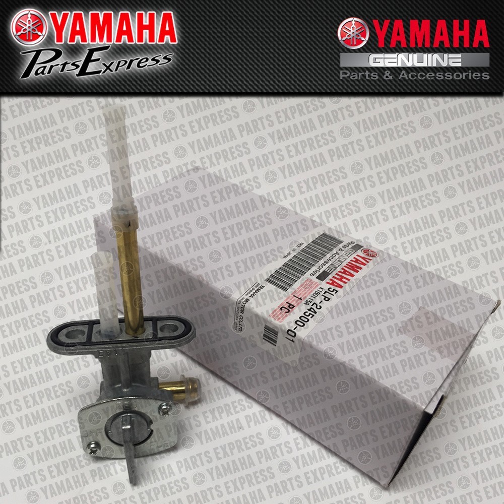 NEW YAMAHA RAPTOR 660 YFM 660R OEM FUEL VALVE SHUT OFF PETCOCK 5LP-24500-01-00