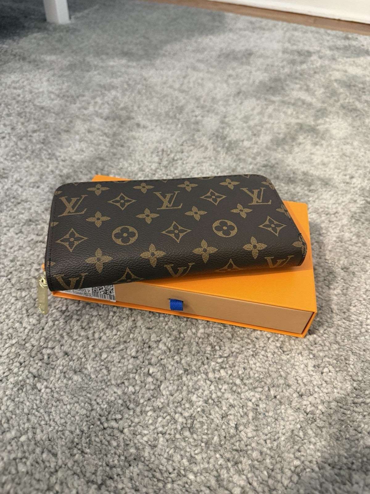 Louis Vuitton Monogram Zippy Zip Wallet Brown Long Wallet