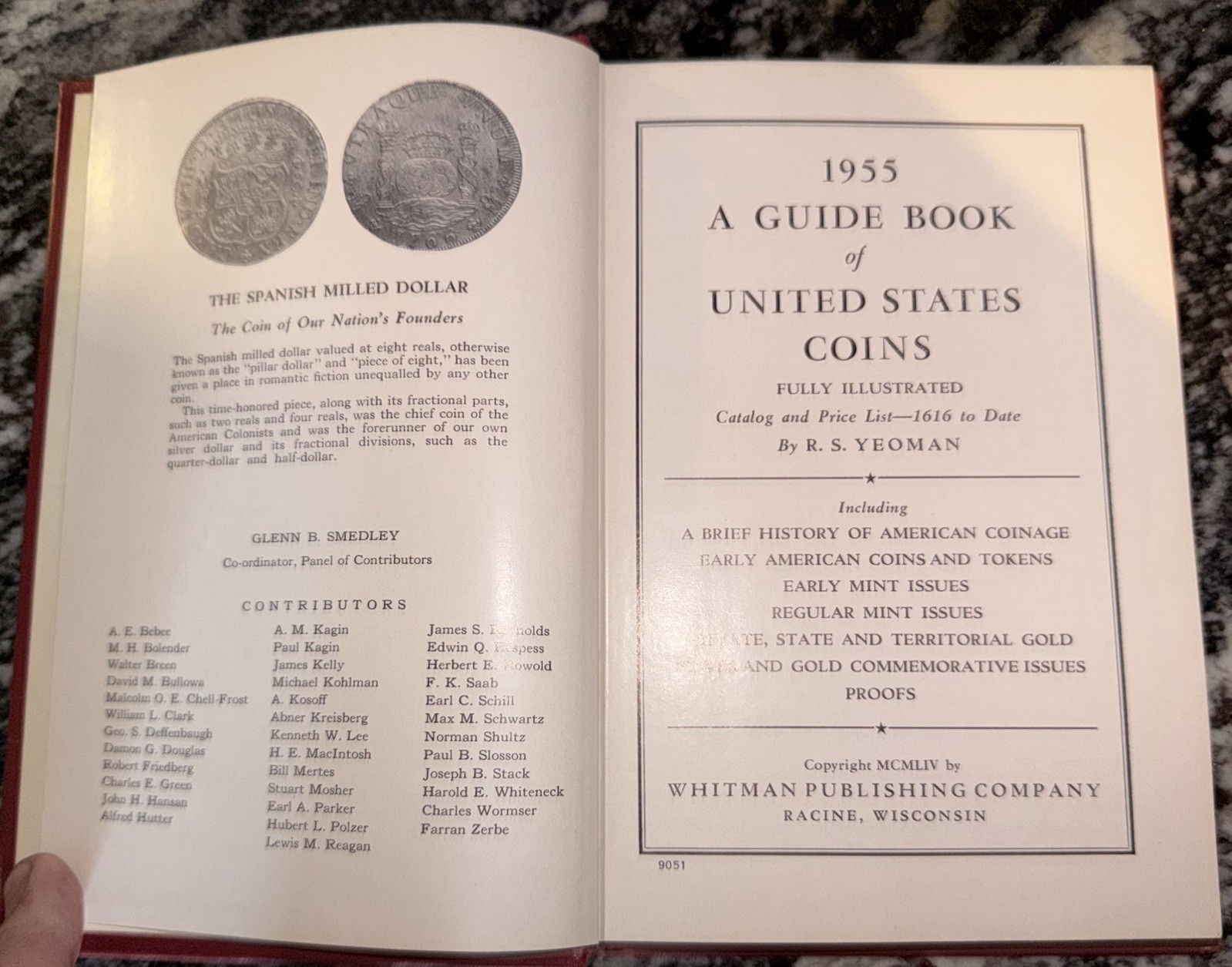1955 GUIDE BOOK OF UNITED STATES COINS 8th EDITION "REDBOOK" BY R.S. YEOMAN