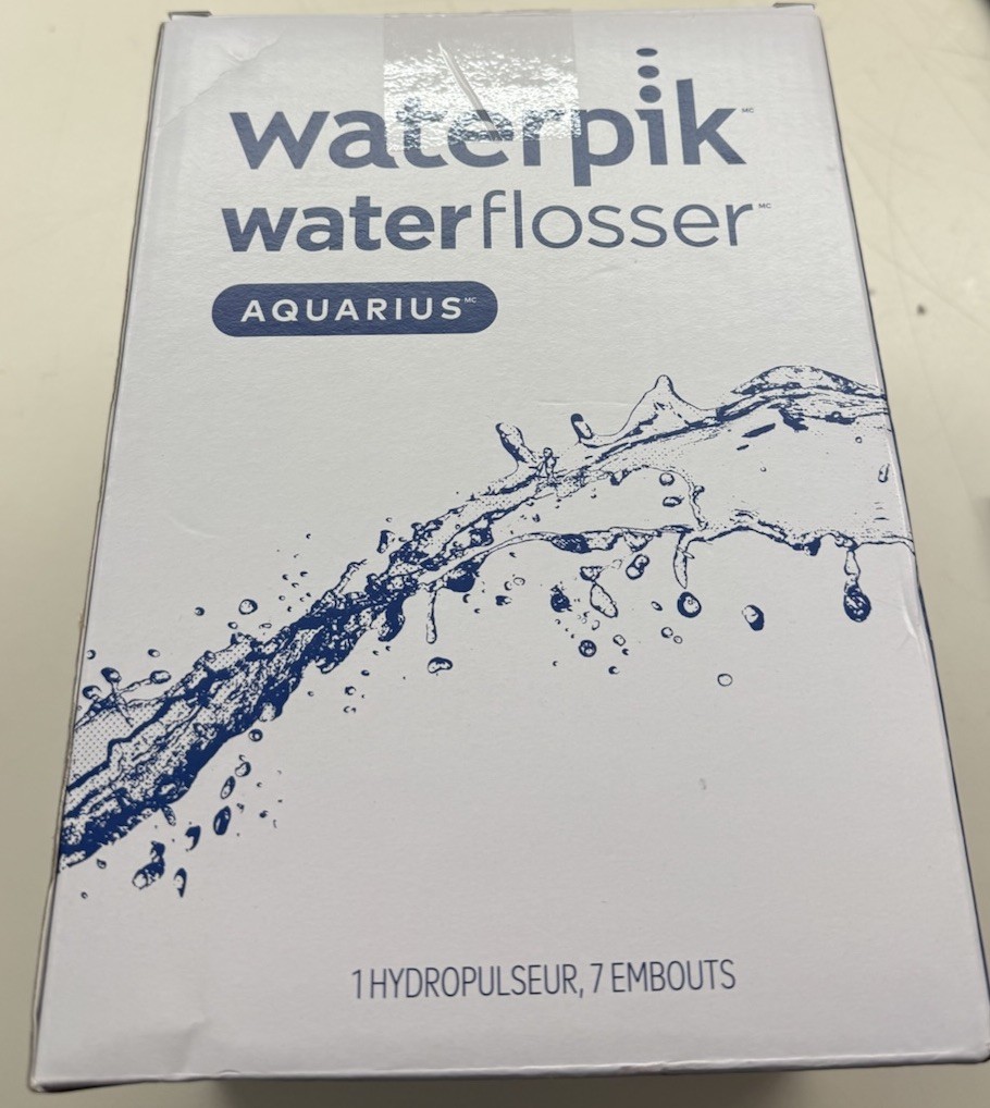 Waterpik Aquarius WP-660 Corded Electric Water Flosser - White- Sealed!