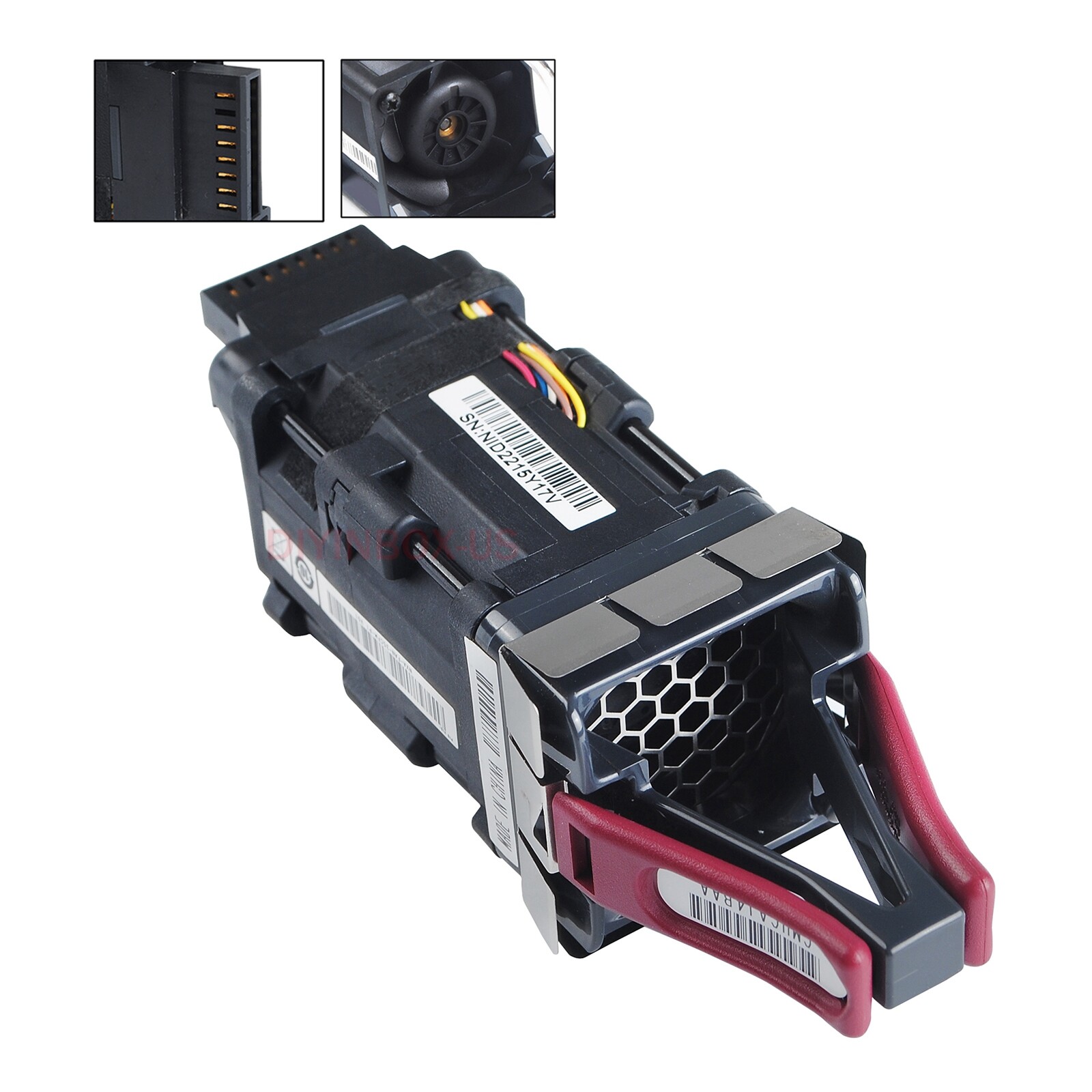 Brand New! Cisco NXA-FAN-35CFM-PI Port-side Intake Serve Fan Burgundy CMUCAJ4BAA