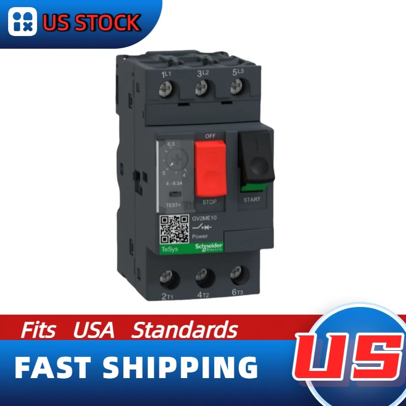GV2ME10 NEW Schneider Manual Starter Protector: US Inventory, Swift Shipping