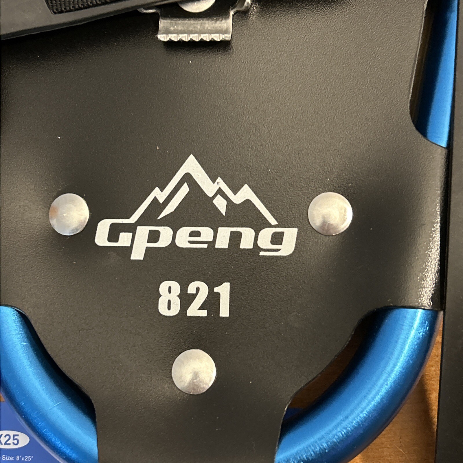 Snowshoes for Men Women Kids Gpeng 821 Xtreme Lightweight BLUE 21", 70 - 150 LBS