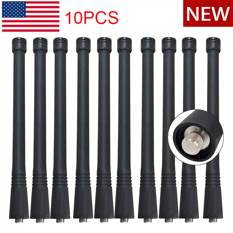 10Pc NAD6502 VHF 136-174MHZ Antenna For Motorola CP185 CP200 CP200d HT750 HT1250