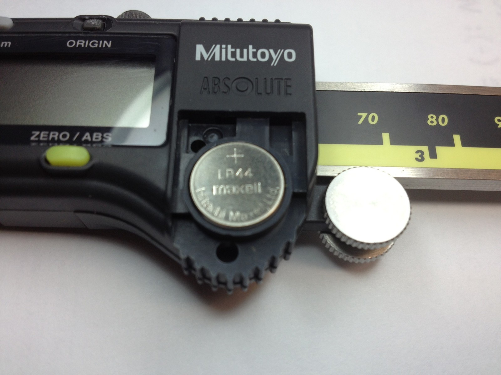 #2 Genuine Mitutoyo Caliper Replacement Battery Cover Lid 05SAA405