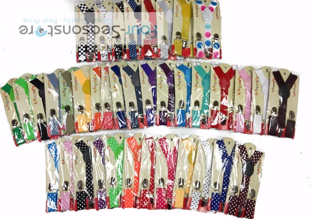 BOYS GIRLS KIDS Color New Born Baby Toddler Children Elastic Suspenders