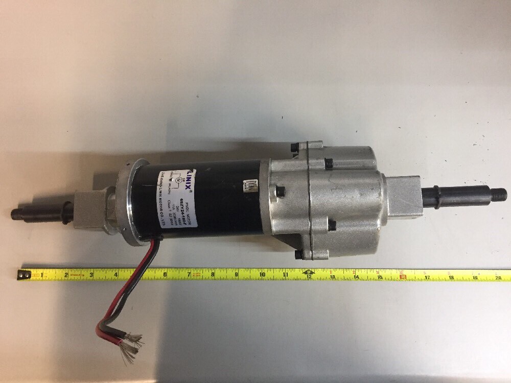 electric dc axle 12v 24v gocart powerwheels robotics transaxle scooter wagon