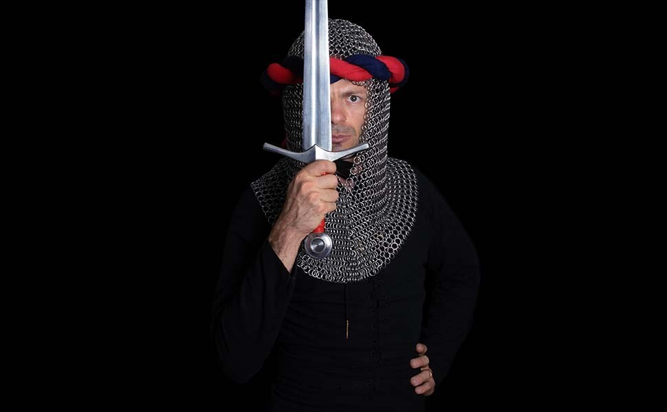 Medieval Chainmail Coif Butted Hood Stainless Steel Viking Knight Armor 16gauge