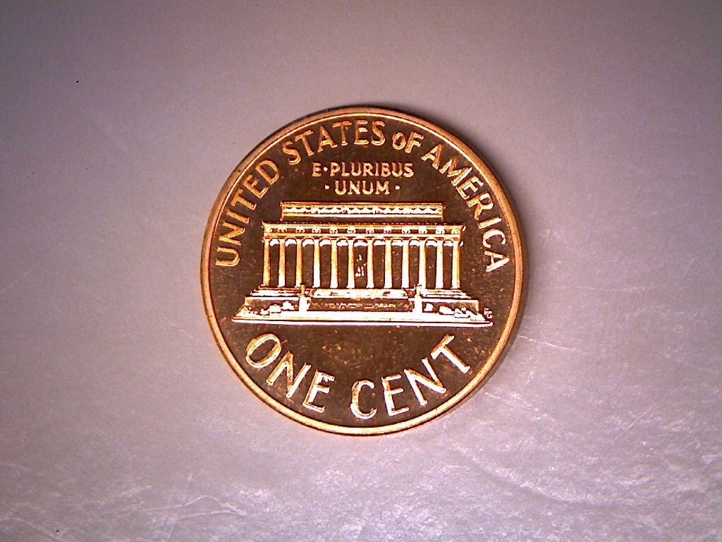 1968 S PROOF LINCOLN MEMORIAL CENT PENNY **Free Shipping**