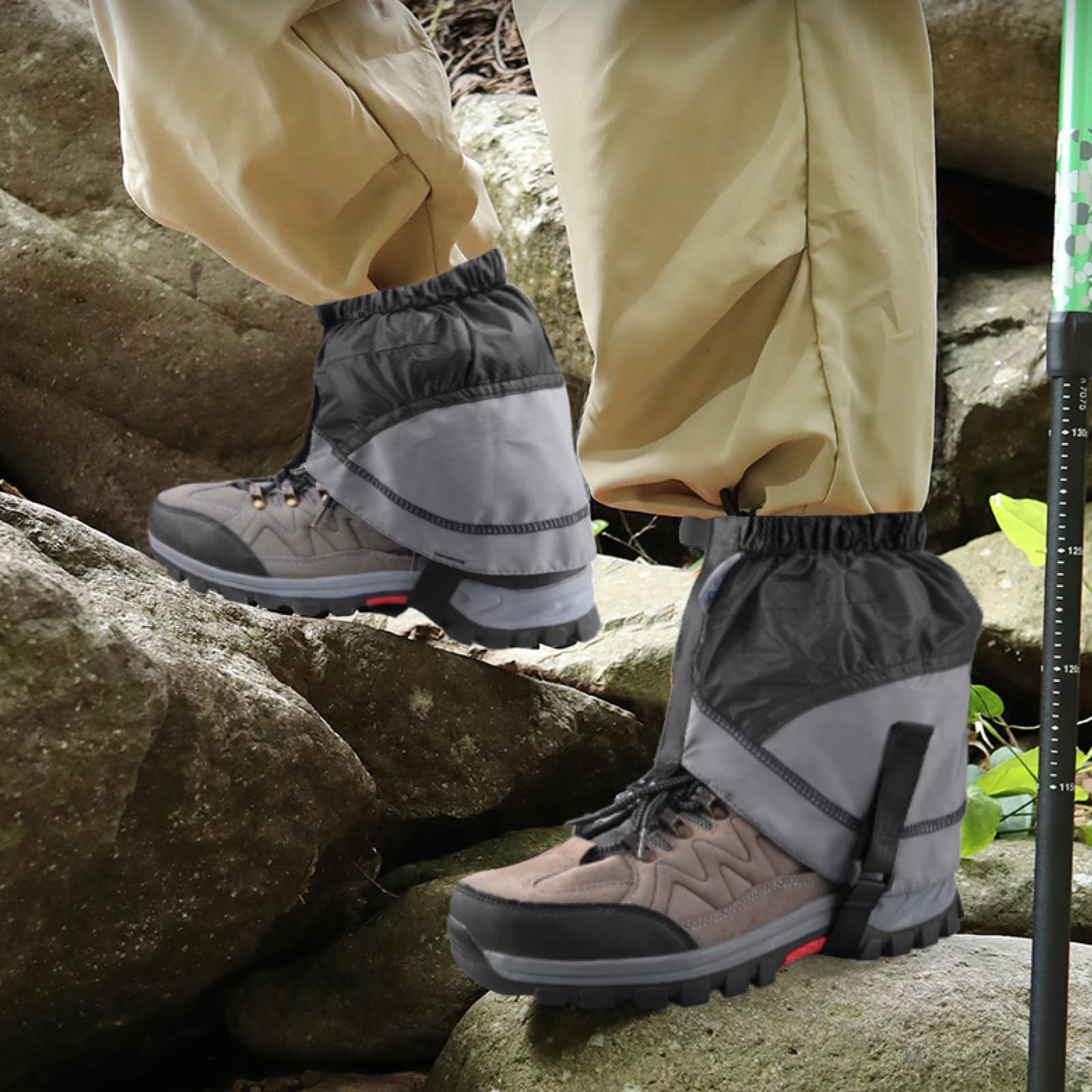 TRIWONDER Gaiters Low Gators Lightweight Waterproof Ankle Gaiters for Hiking