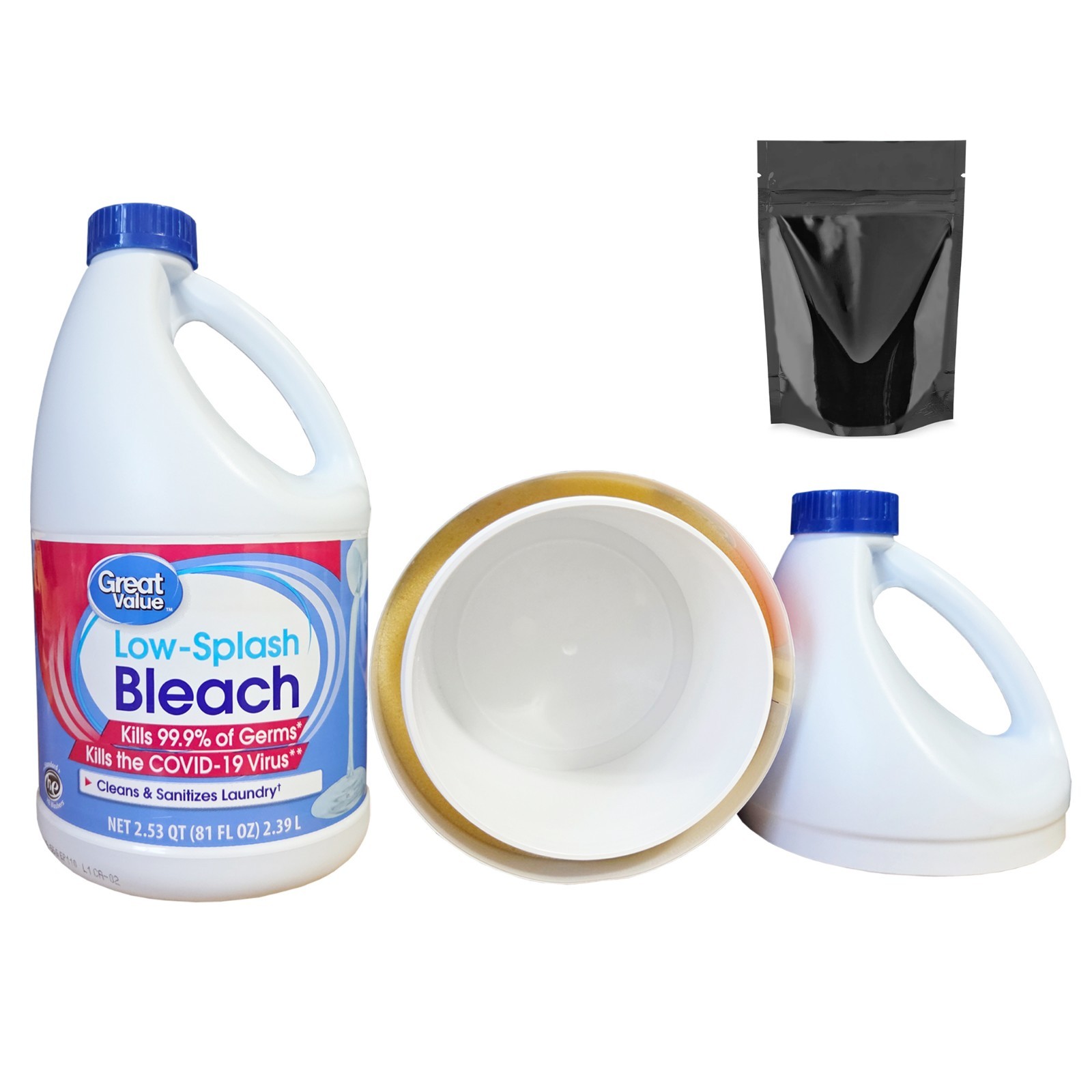GV Bleach XL Diversion Safe Stash Can Screw Lock Smell Proof Hidden Container