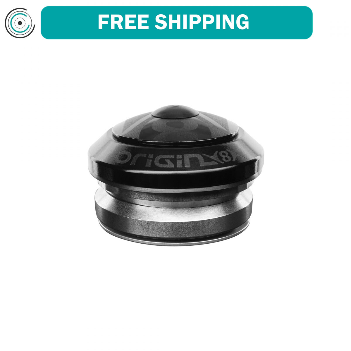 Origin8 Twistr Integrated Black IS41/28.6|IS41/30 1-1/8`