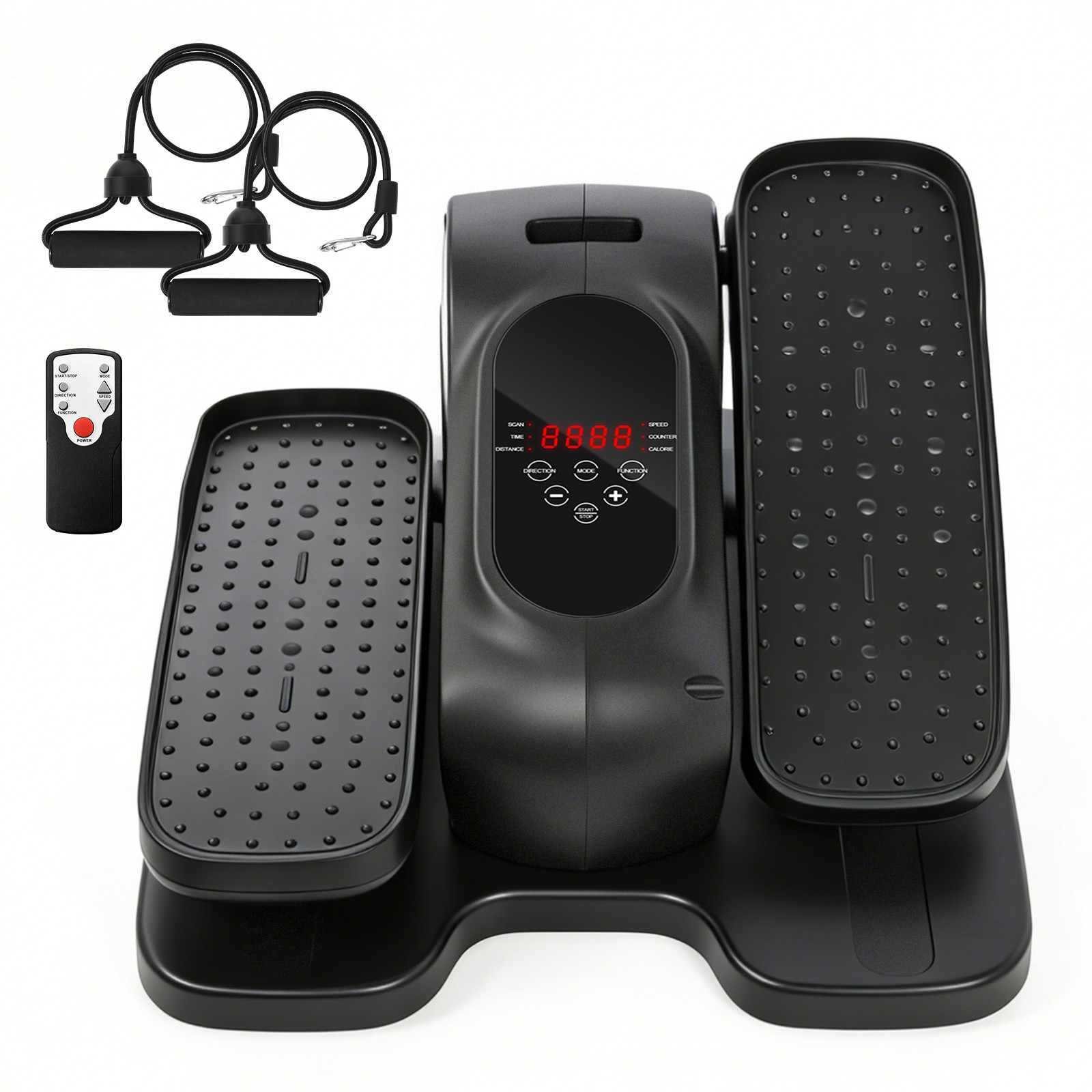 Under Desk Electric Elliptical Quiet Seated Exerciser w/ Remote 12 Speed Seniors