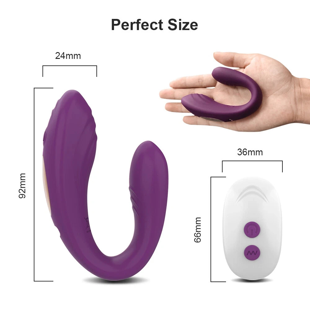 Wearable Vibrator G-Spot Dildo Clit Clitoris Massager Sex Toys For Women Remote