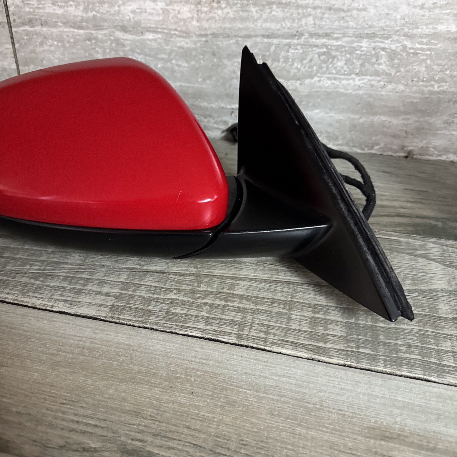 🥇 2019-2023 VW Volkswagen Jetta RH Passenger Power Mirror w/Blind Spot OEM Red