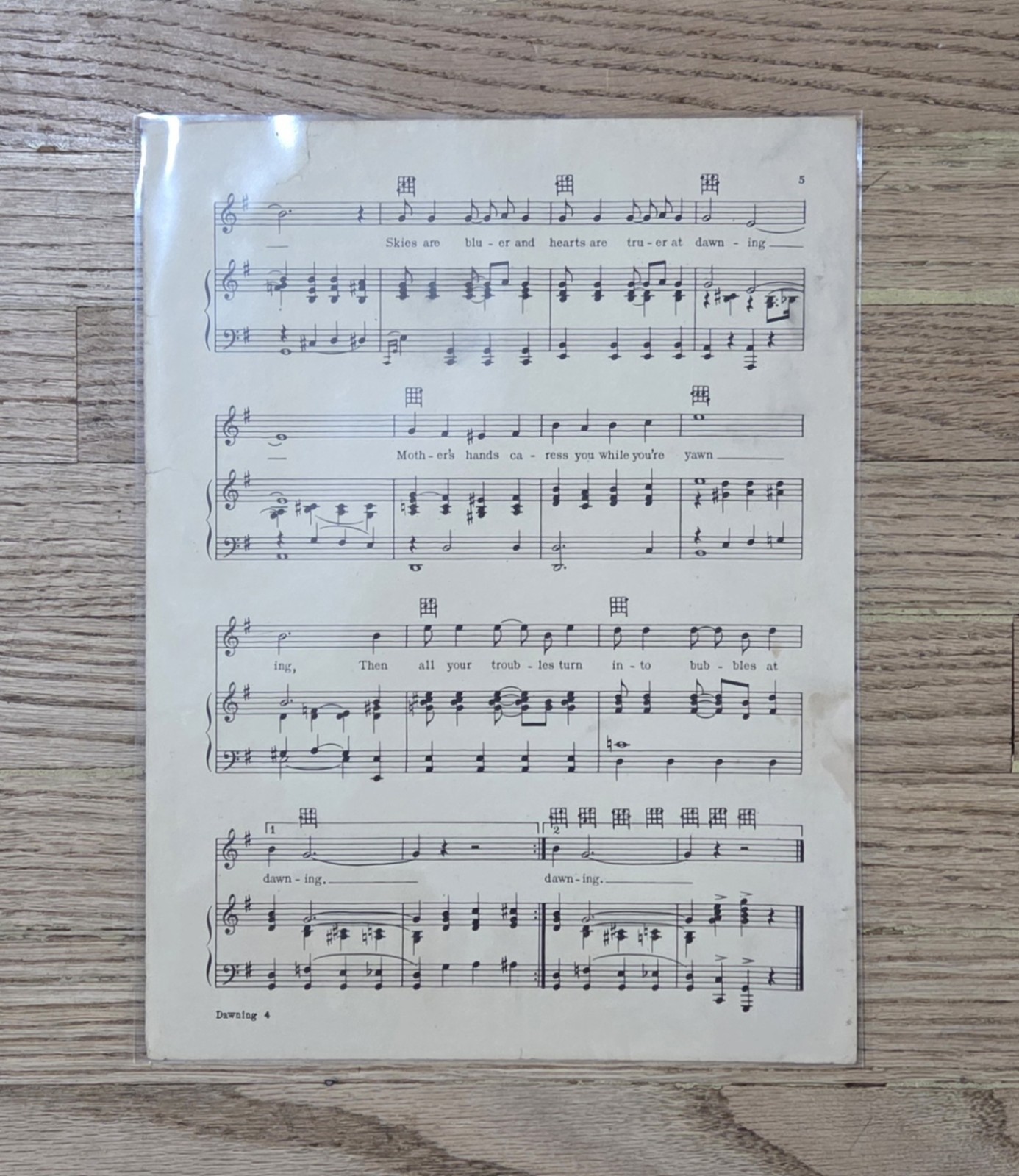 (6) Vintage Irving Berlin Music Sheets Lot