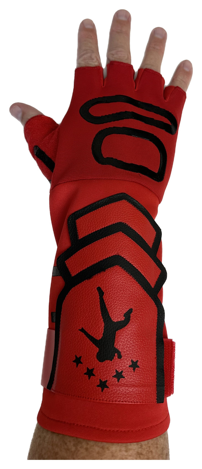 Red Roman Reigns Tribal Chief Logo WWE Punch Glove Set