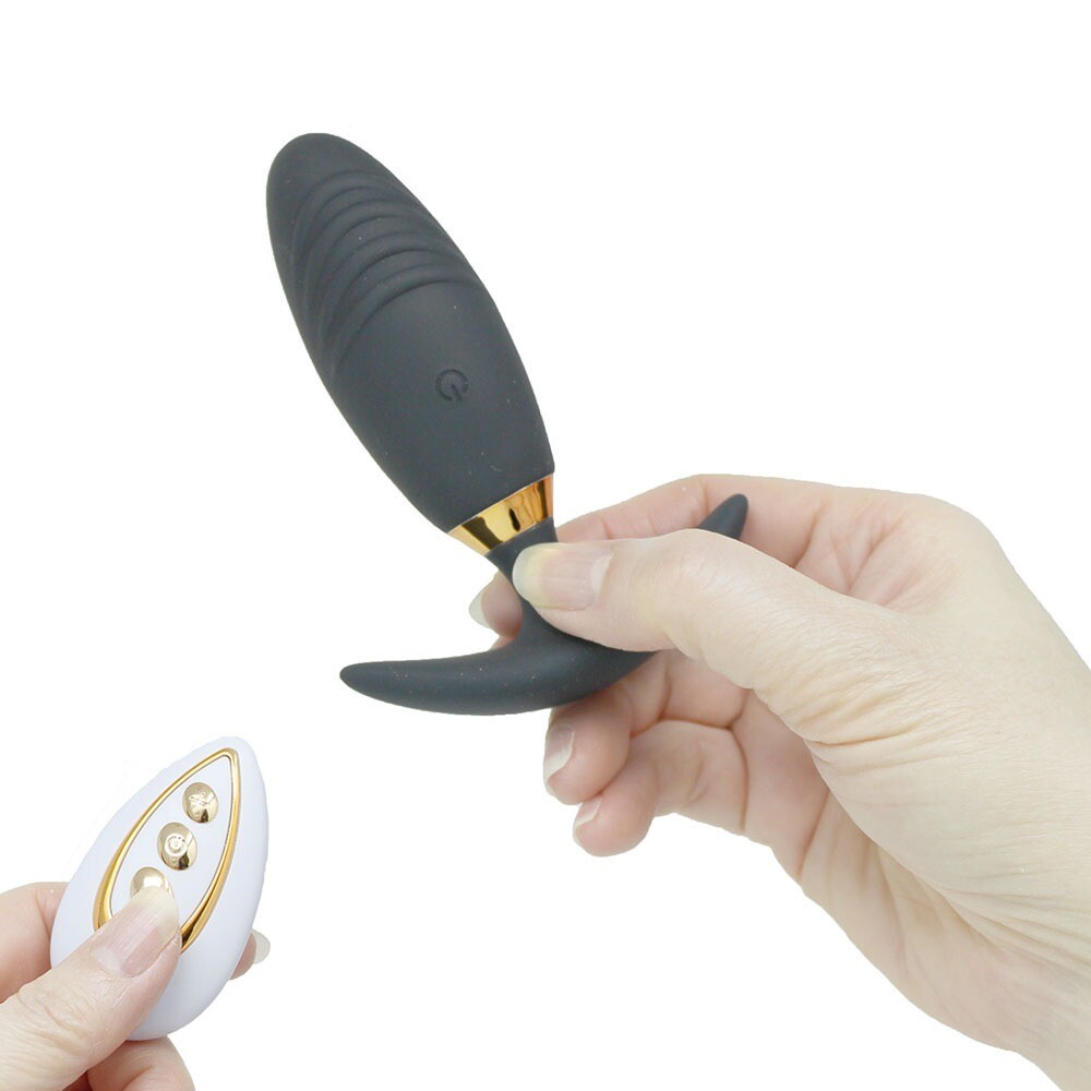 Remote Control Vibrating Anal Butt Plug Vibrator Sex Toys for Women Men Couple