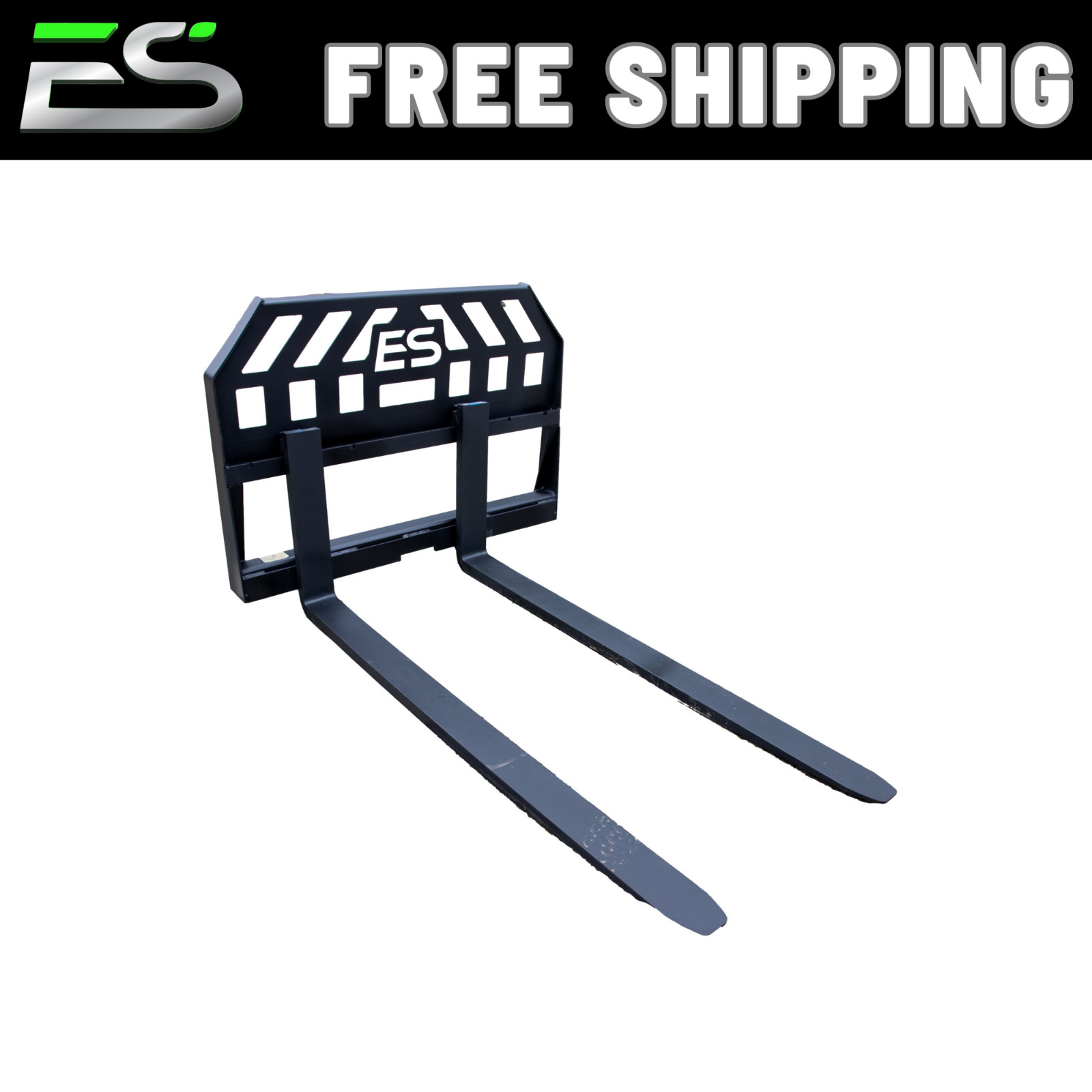 60" HEAVY DUTY PALLET FORKS SKID STEER QUICK ATTACH PALLET FORKS - FREE SHIPPING