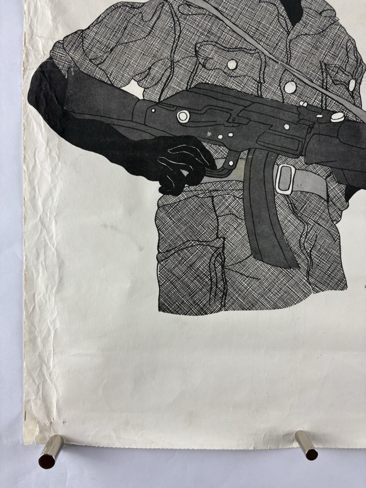 BLACK PANTHER PARTY Political Poster 1967 BPP Emory Douglas CHE GUEVARA
