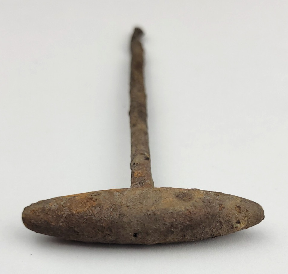 4.75" Iron Fur Trade Auger / Drill with Handle - Itasca Co. Minnesota Artifact