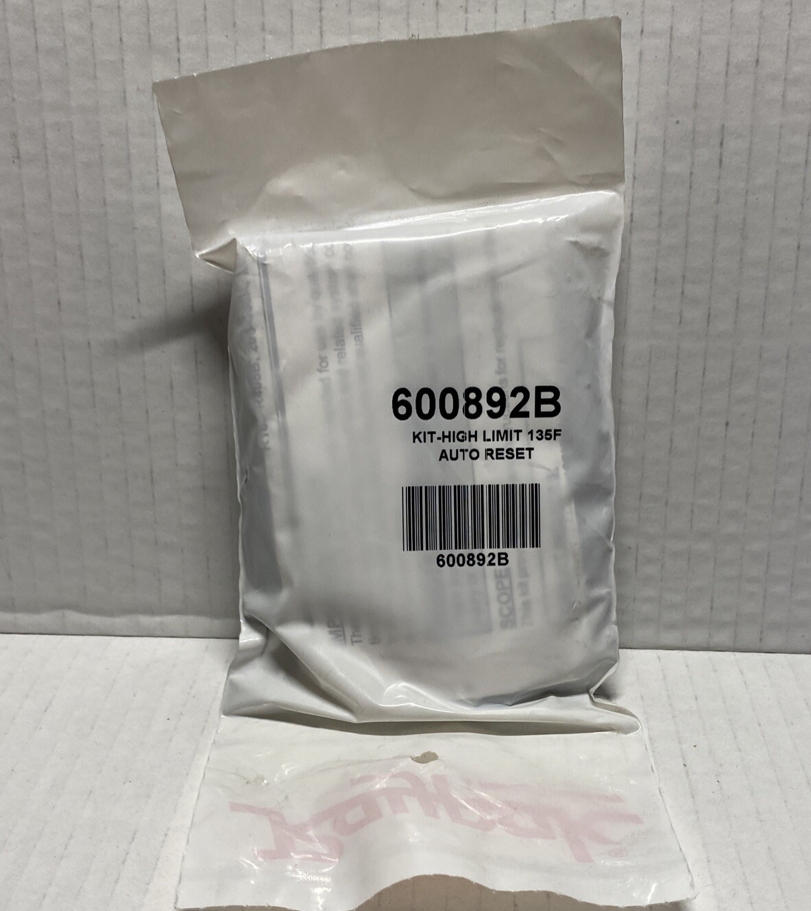 Raypak 600892B High Limit 135F Auto Reset-Kit NIB