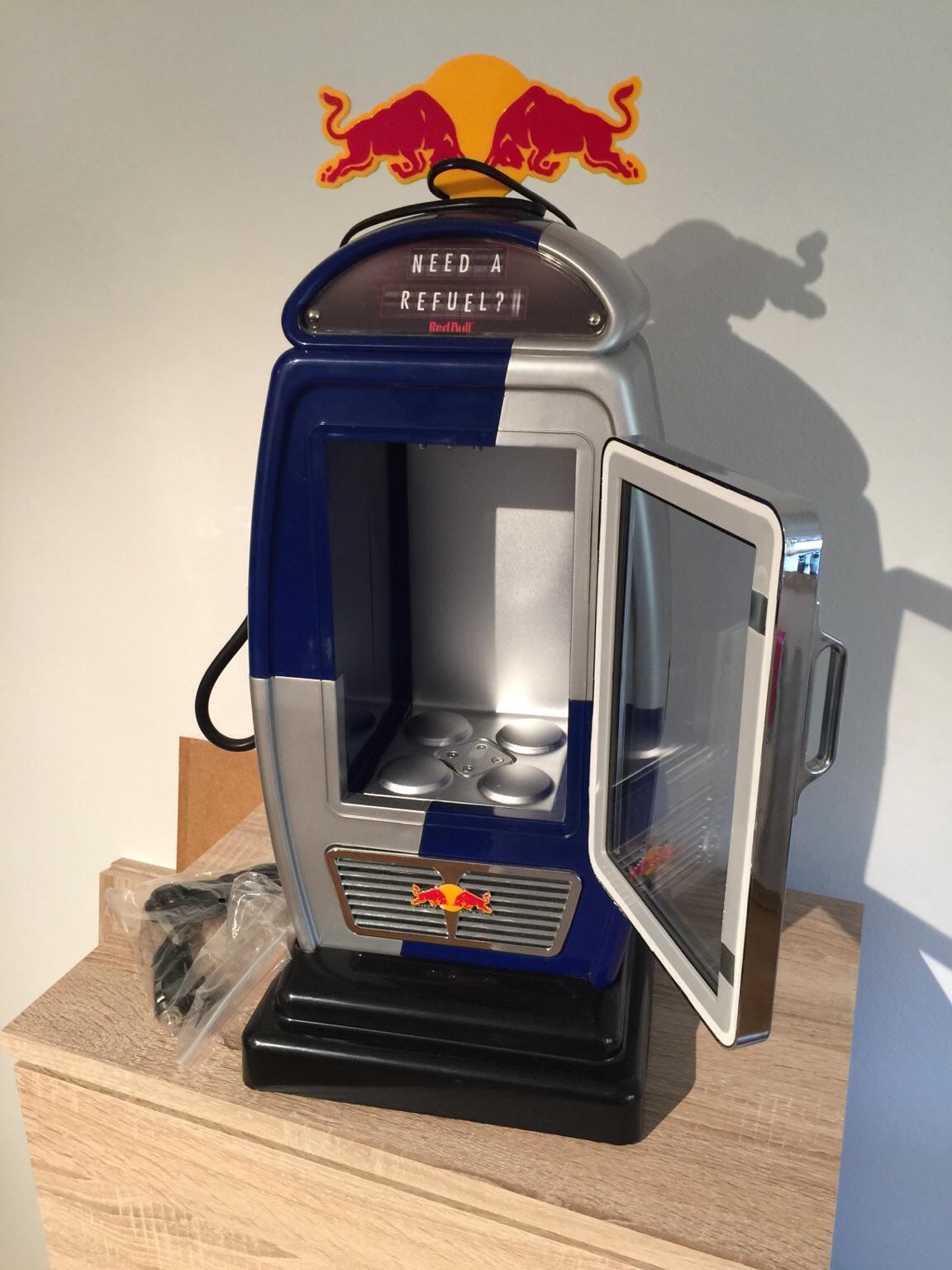Red Bull dispenser refrigerator dispenser original rarity for collectors